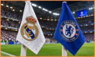 Real Madrid Chelsea flag