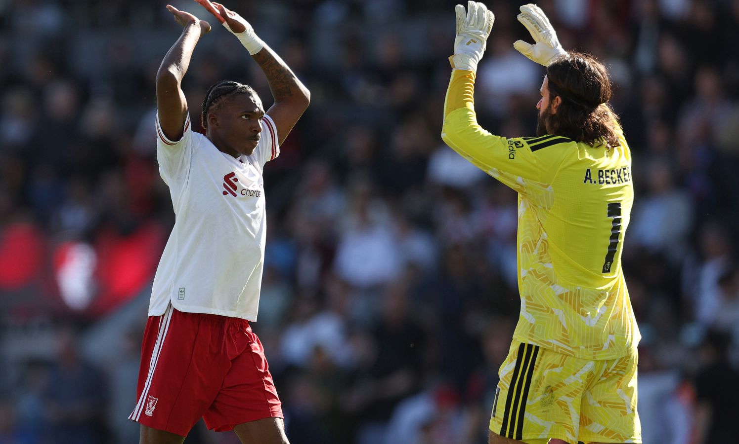 Jeremy Jacquet e Alison Becker