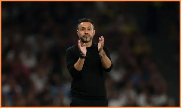 Roberto De Zerbi Tottenham