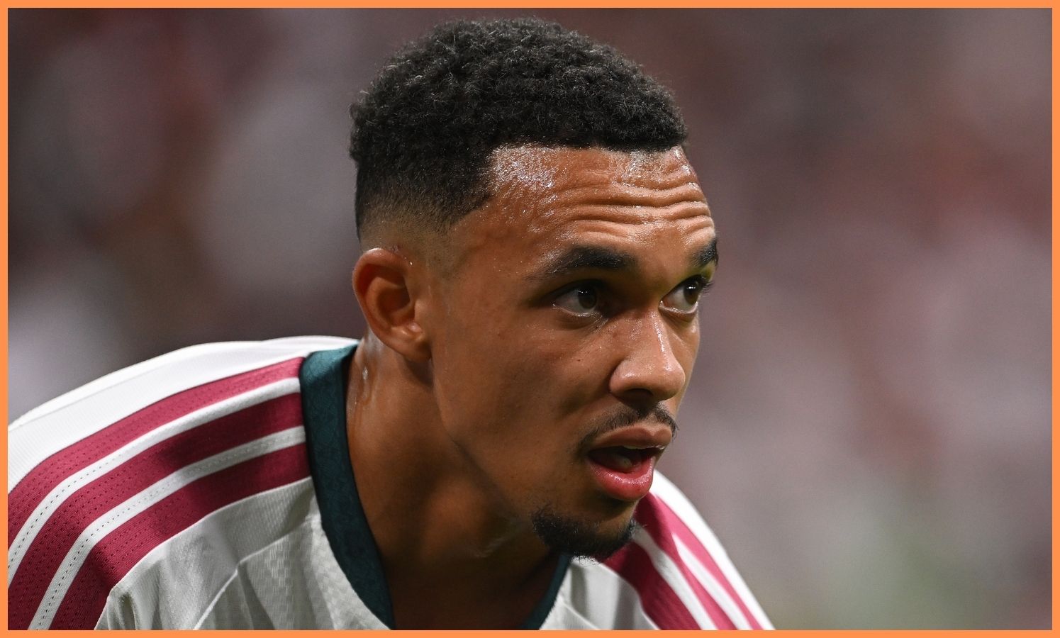 Trent Alexander-Arnold playing for Madrid.
