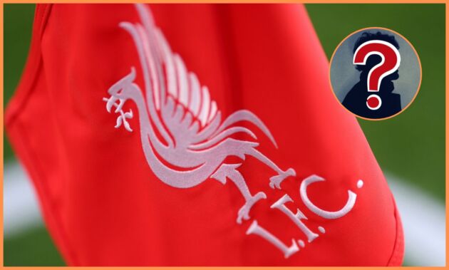 Liverpool logo on corner flag