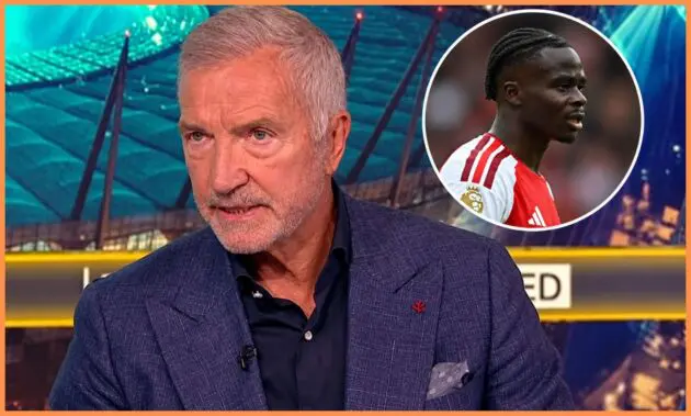 Graeme Souness Bukayo Saka