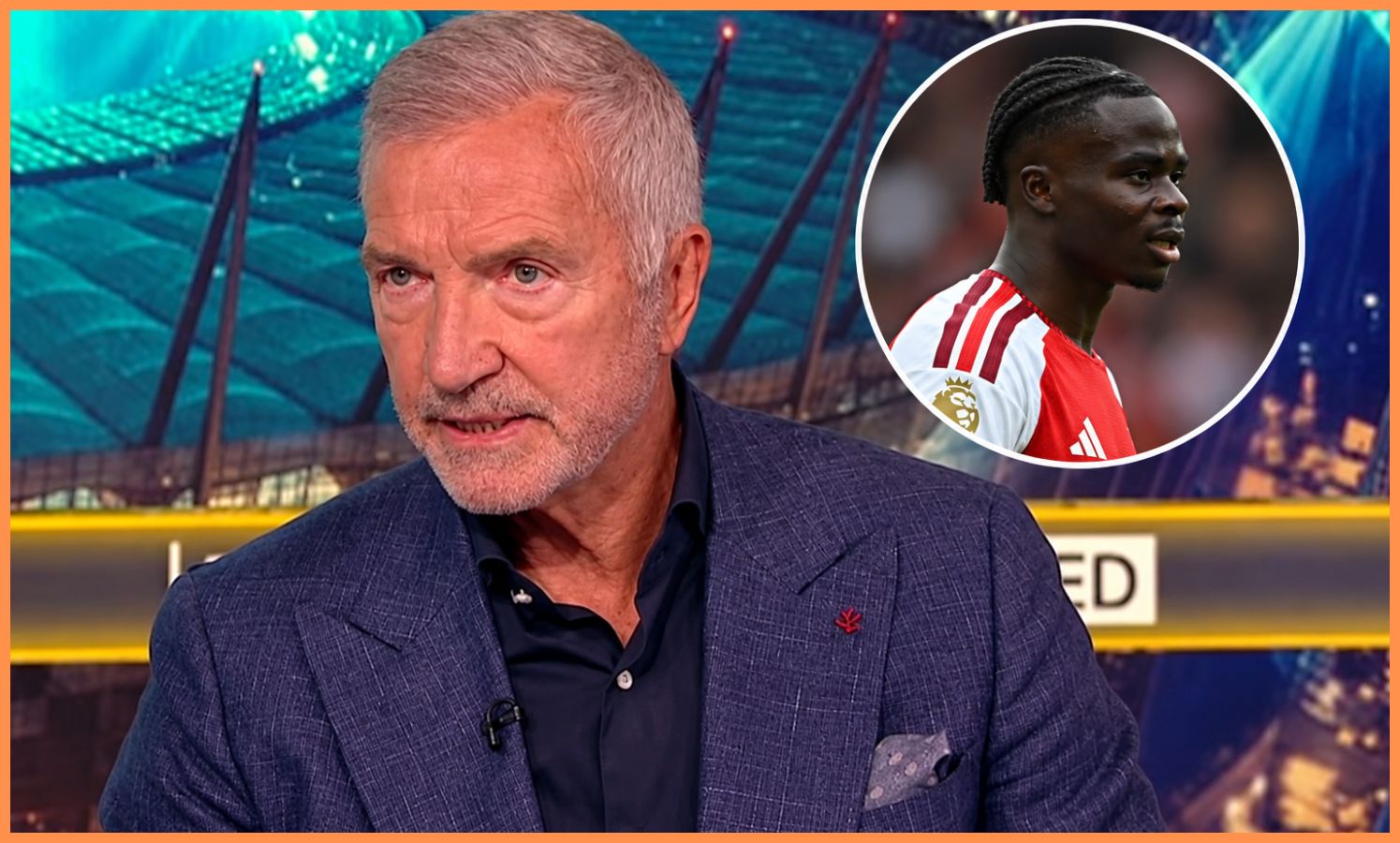 Graeme Souness Bukayo Saka
