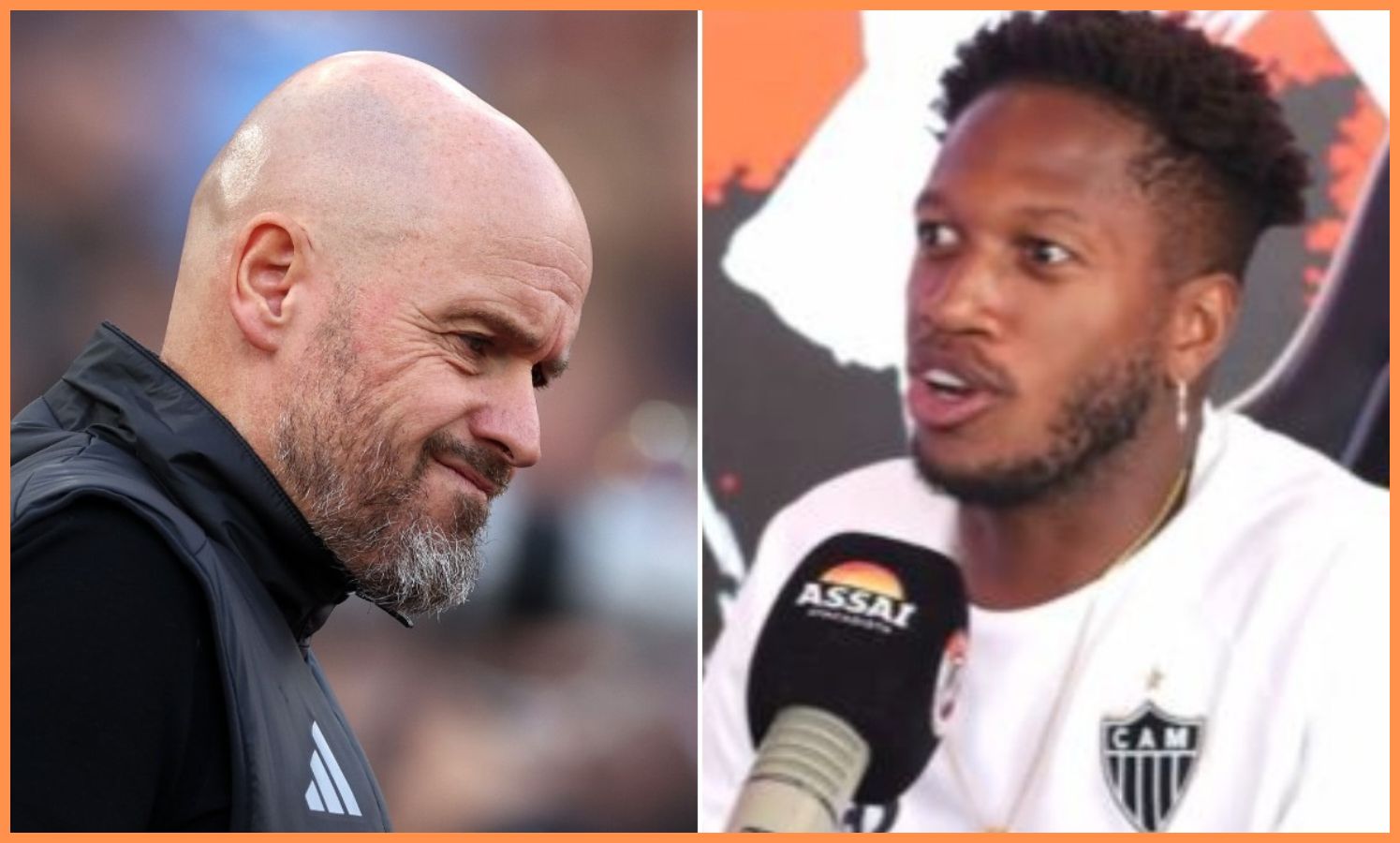 Erik ten Hag and Fred