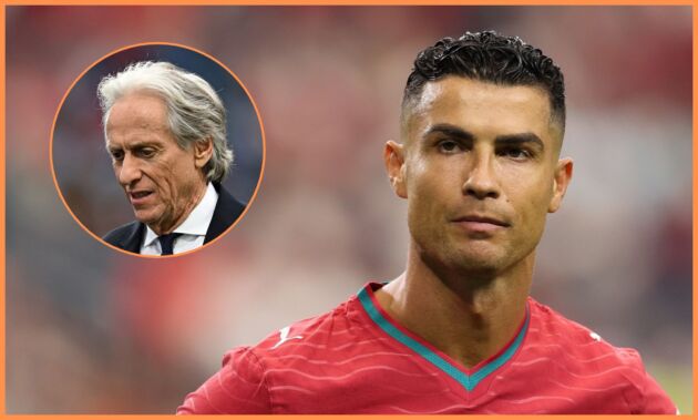 Cristiano Ronaldo and Jorge Jesus