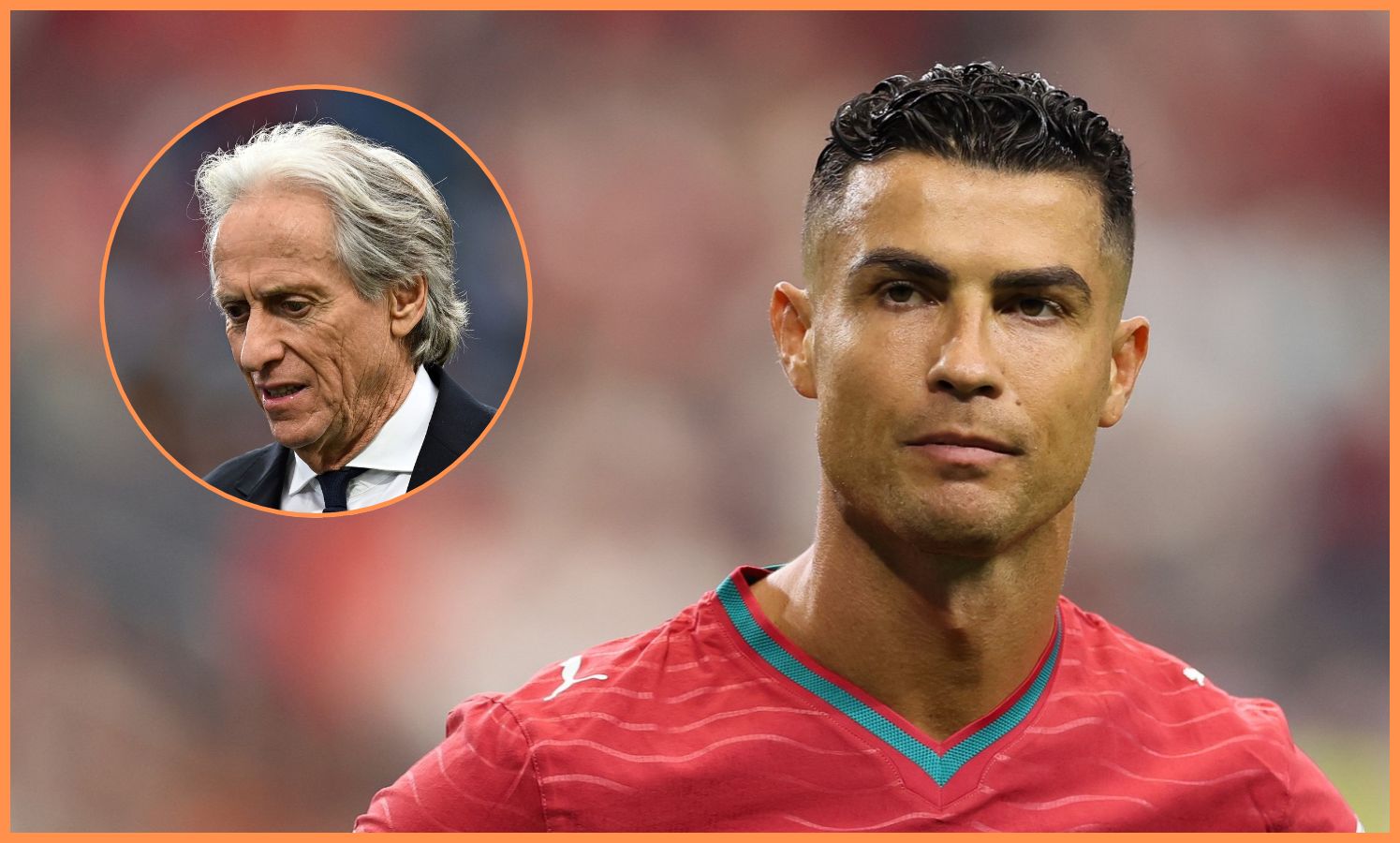 Cristiano Ronaldo and Jorge Jesus