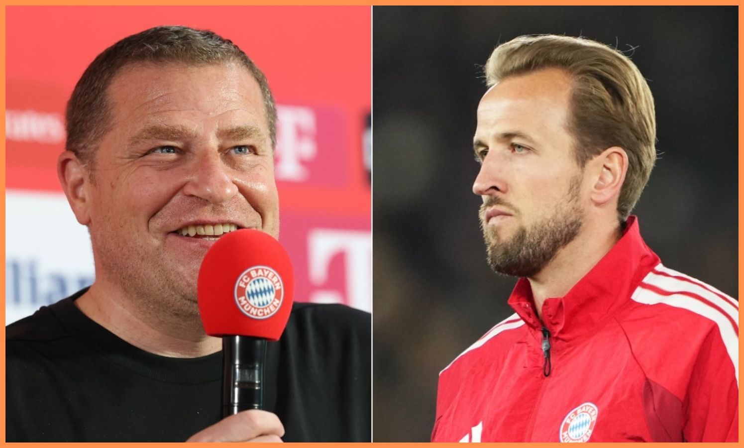 Max Eberl and Harry Kane