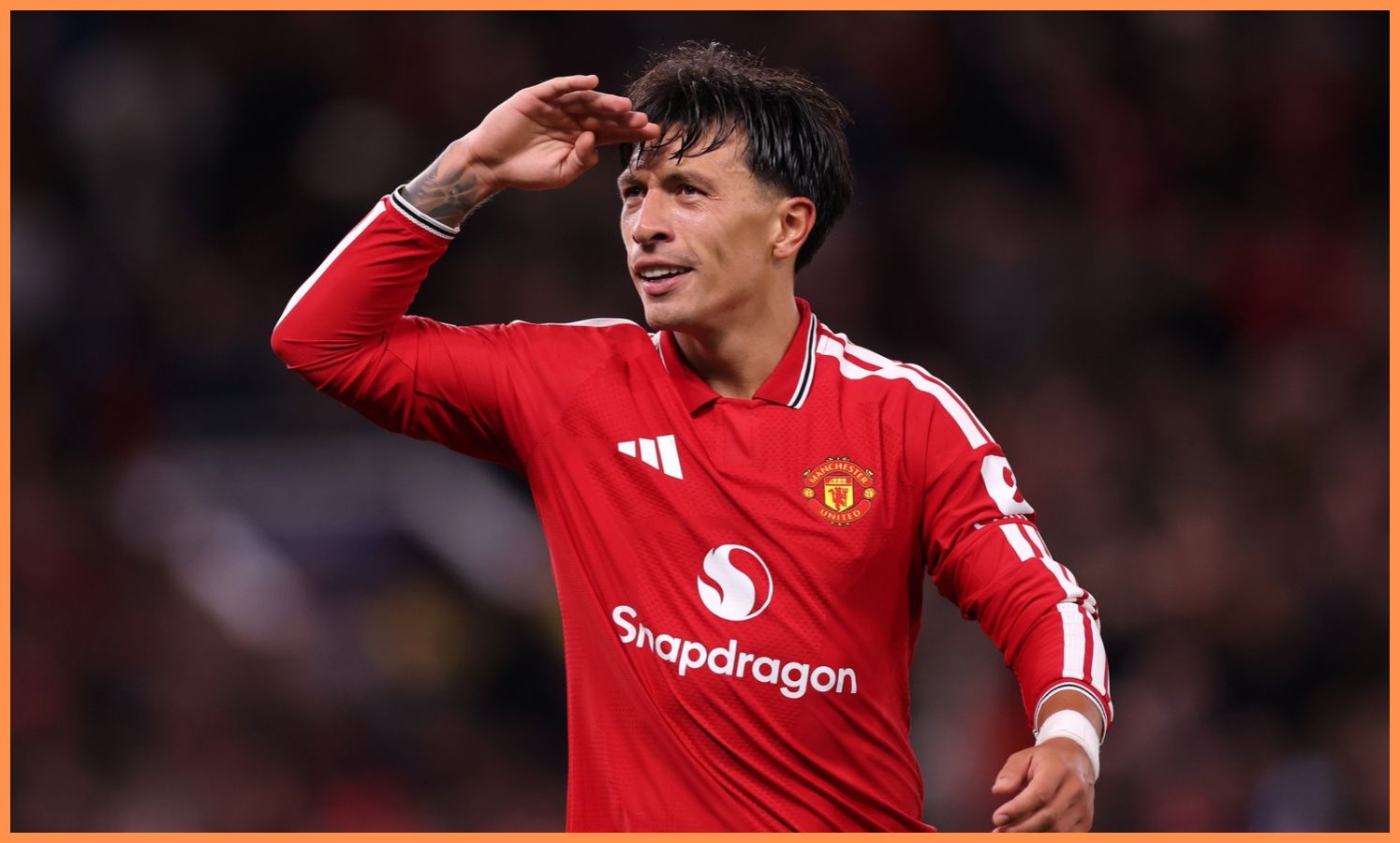 Manchester United defender Lisandro Martinez