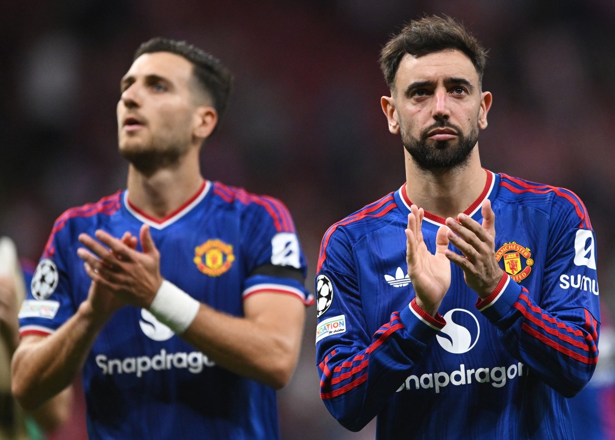 Diogo Dalot e Bruno Fernández