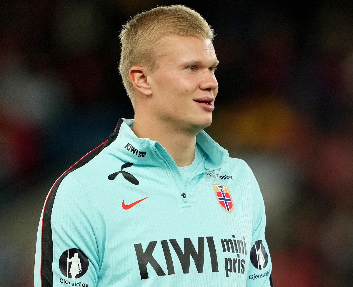 Erling-Haaland-with-the-Norway-national-team Real Madrid & Barcelona already circling for Erling Haaland transfer amid Man City crisis
