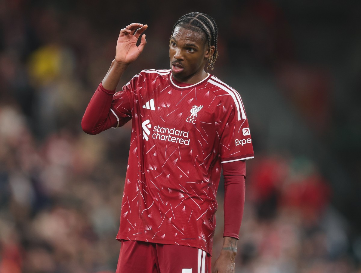 Jeremy Jacquet in action for Liverpool