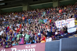 Soccer - FC Barcelona - Cesc Fabregas Unveiling - Nou Camp