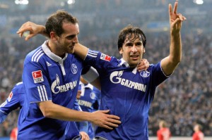 Soccer - Bundesliga Match - FC Schalke 04 v FC Augsburg - Veltins Arena