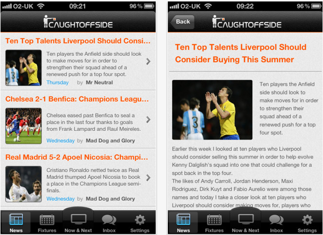 COS App Screenshot 1