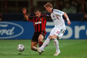 Soccer - UEFA Champions League - Quarter Final - First Leg - AC Milan v Bayern Munich - Giuseppe Meazza