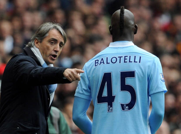 Balotelli Mancini