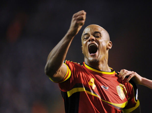 Kompany goal Scotland