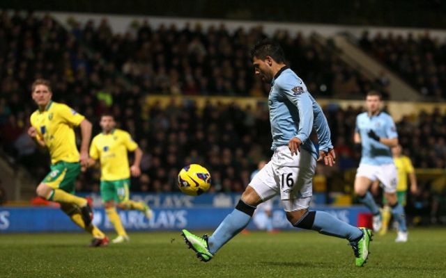 Aguero Norwich City