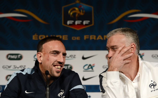 Didier Deschamps + Franck Ribery France