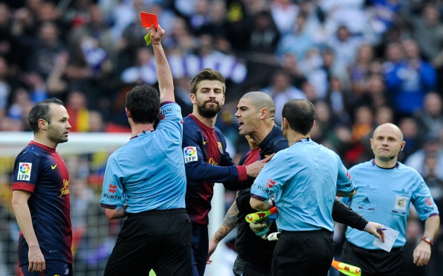 Barcelona Keeper Victor Valdes Banned for Four Games For Abusing ...