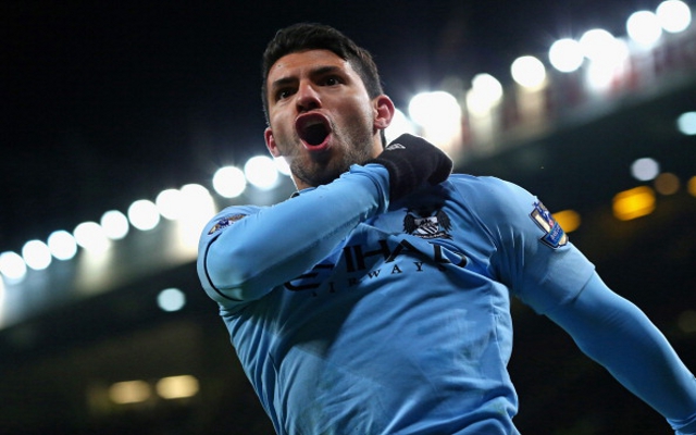 Sergio Aguero Manchester City