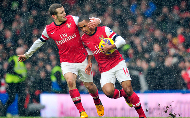 walcott wilshere