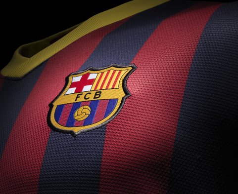 (Images) Barcelona Unveil Nike 2013/14 Home and Away Kits: New Shirt ...