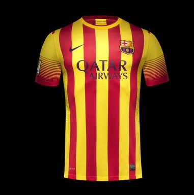 (Images) Barcelona Unveil Nike 2013/14 Home and Away Kits: New Shirt ...