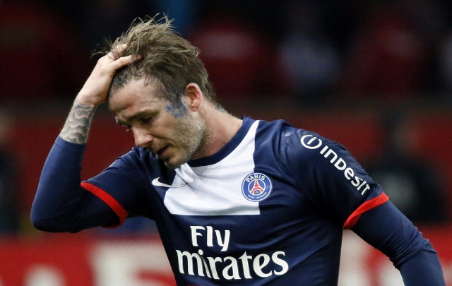 (Video) David Beckham In Tears as He is Subbed In Last Match Before