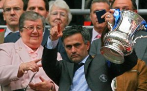 Jose Mourinho Cup Double