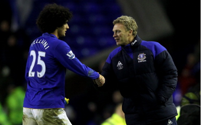 Man United Boss David Moyes Hoping to Reunite With Everton Midfielder  Marouane Fellaini | CaughtOffside