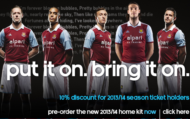 Ga naar beneden Basistheorie Gedrag Images) West Ham Launch New 2013/14 Adidas Kit: New Shirt is Retro-Tastic |  CaughtOffside