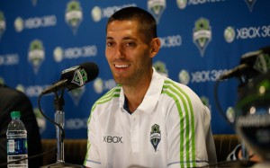Clint Dempsey Seattle Sounders press conference
