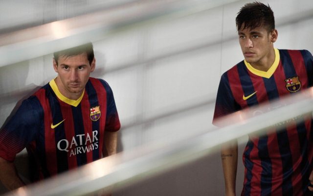 Lionel Messi Neymar Barcelona