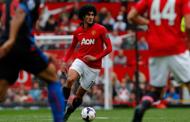Marouane Fellaini Manchester United Crystal Palace