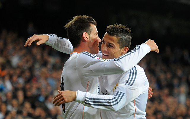 Bale & Ronaldo real madrid