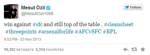 Ozil Arsenal For Life