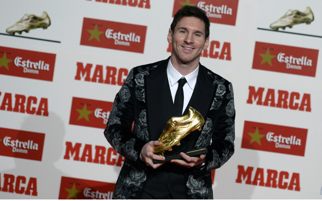 Lionel Messi FC Barcelona European Golden Shoe
