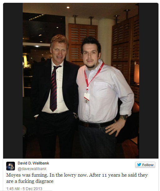 Moyes Disgrace