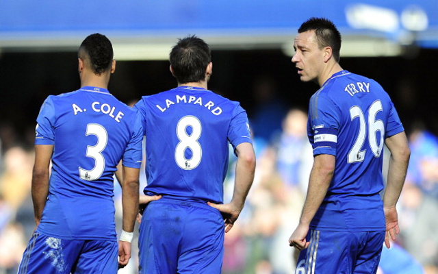 John Terry Ashley Cole Frank Lampard