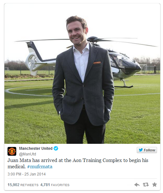Juan Mata Man United