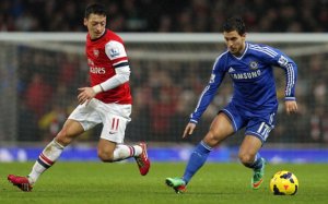 Mesut Ozil Eden Hazard