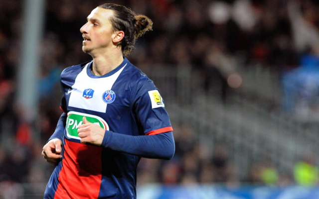 Zlatan Ibrahimovic Paris Saint-Germain PSG