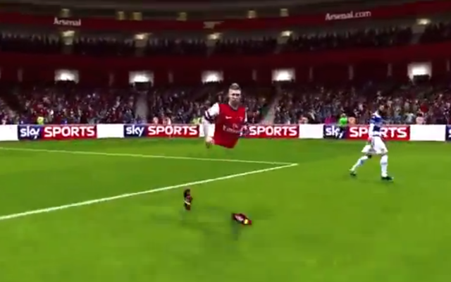 Video) Amazing Video of FIFA 14 Glitches, Including Arsenal Star's  Disappearing Legs | CaughtOffside