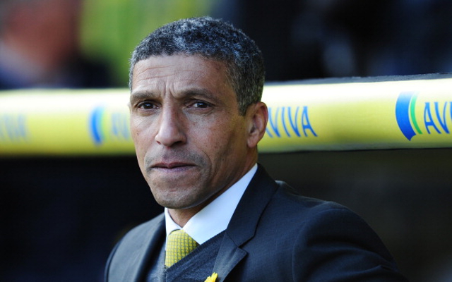 Chris Hughton Norwich City