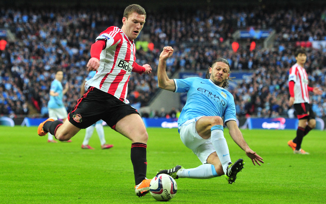 Craig Gardner Sunderland Martin Demichelis Manchester City