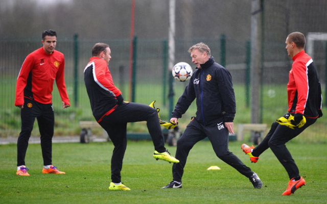 David Moyes Wayne Rooney Man United