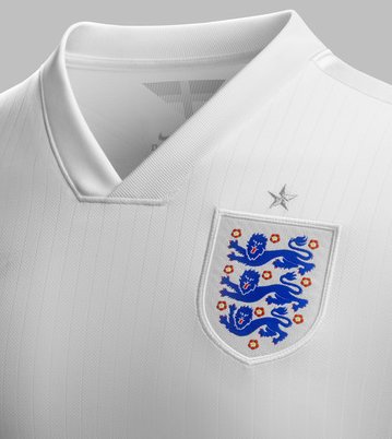 Nike England Home Stadium Jersey World Cup 2014 [Football White]