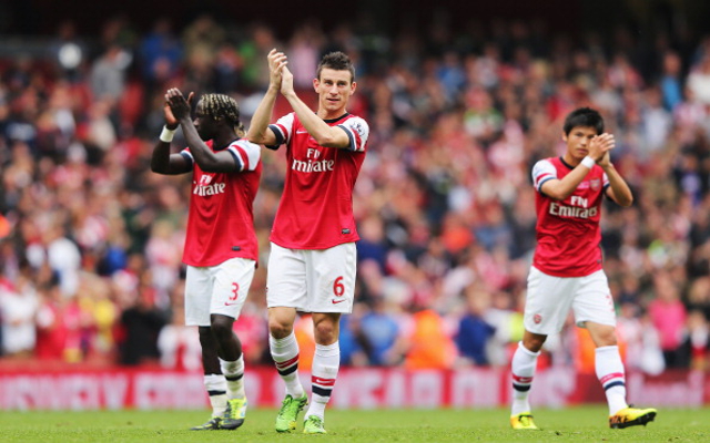 Bacary Sagna Laurent Koscielny Arsenal