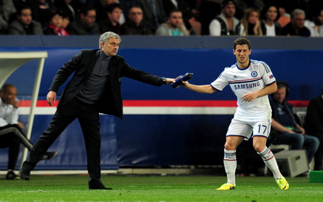 Eden Hazard Jose Mourinho Chelsea